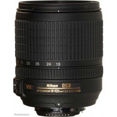 NIKON AF-S DX NIKKOR 18-105mm f/3.5-5.6G ED VR LENS